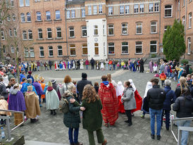 Diözesale Aussendung der Sternsinger im Hohen Dom zu Fulda (Foto:Karl-Franz Thiede)